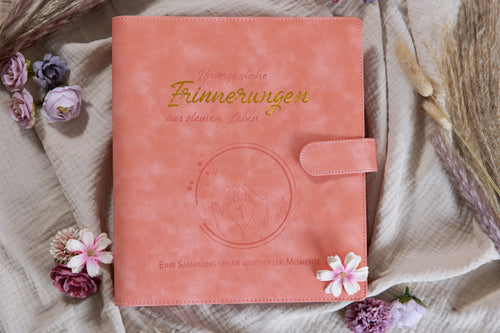 Ringbinder (Koralle) inkl. Geschenkbox